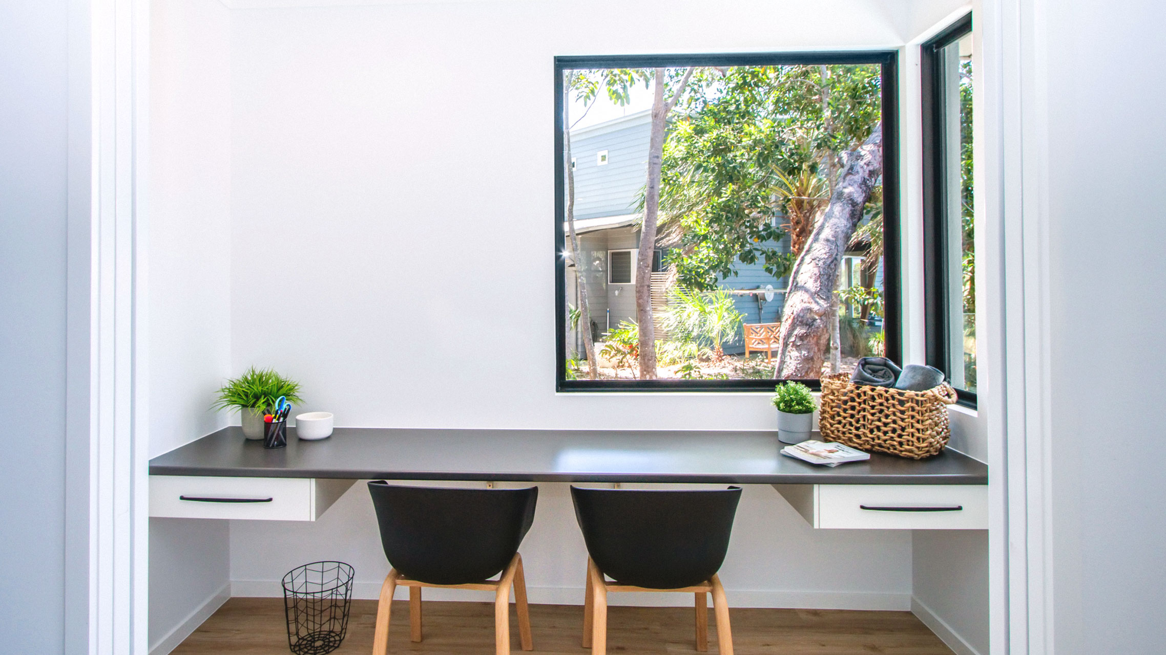 Black House Window