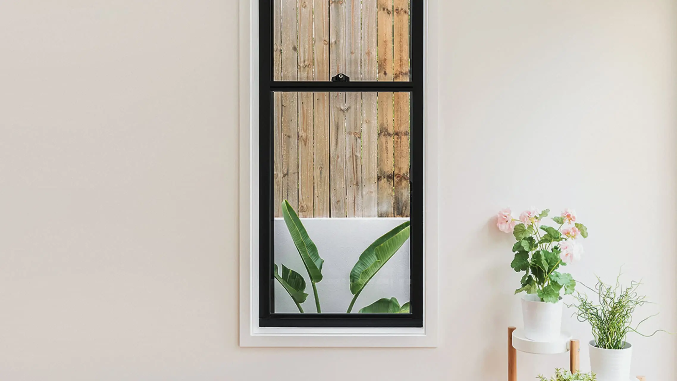 Black Aluminium Sash Window