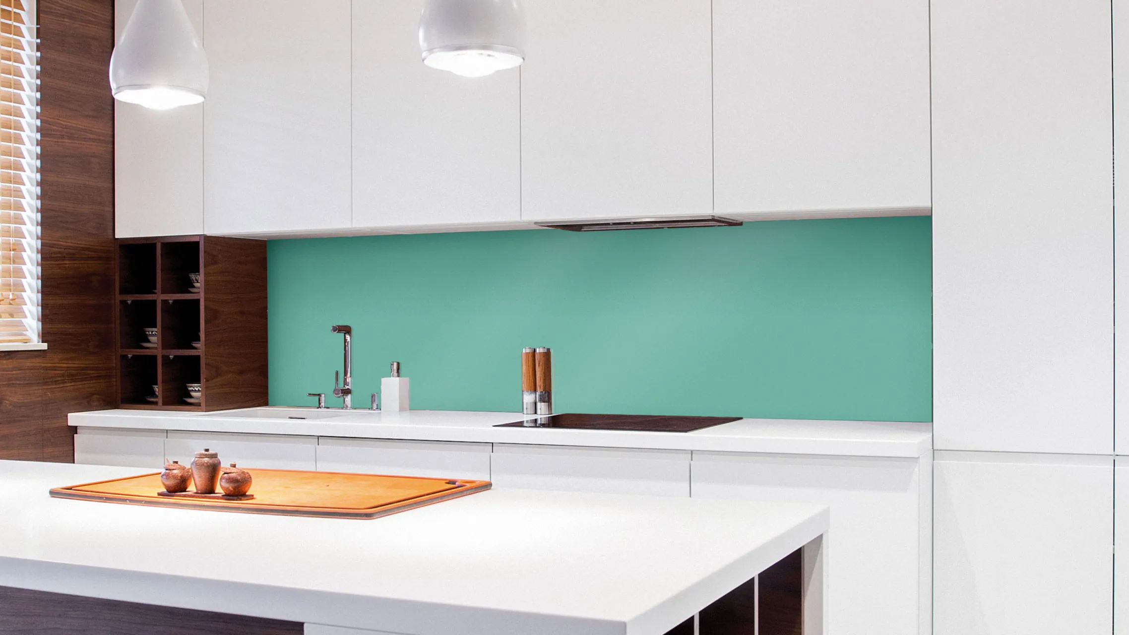 Colour Glass Splashback