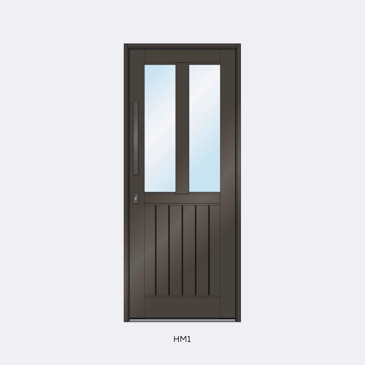 Aluminium Hampton Front Door